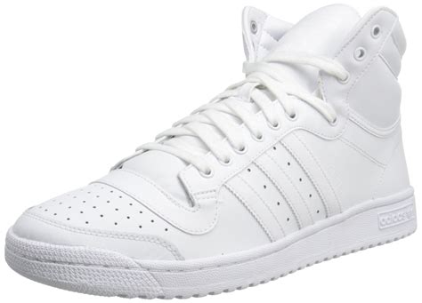 adidas basketballstiefel weiß|White adidas Originals Basketball Shoes.